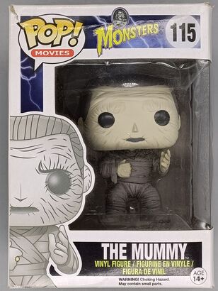 #115 The Mummy - Universal Monsters - Horror BOX DAMAGE