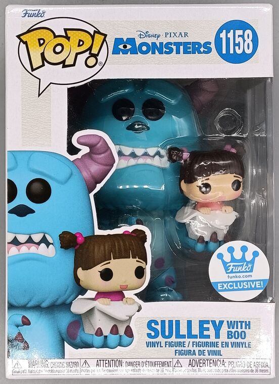 #1158 Sulley (with Boo) Disney Monsters Inc