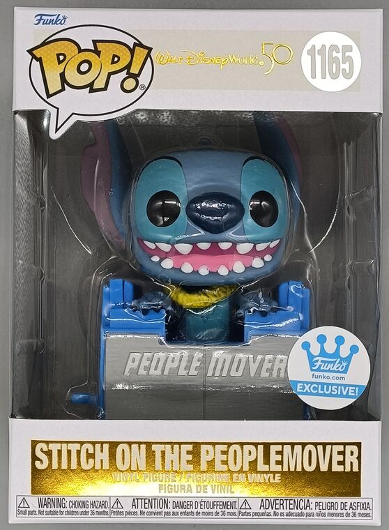 #1165 Stitch (on the PeopleMover) Disney Lilo and Stitch