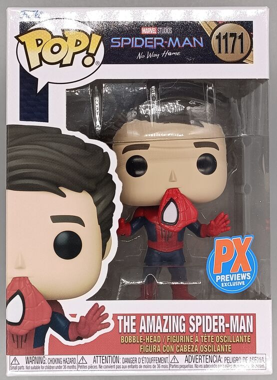 #1171 The Amazing Spider-Man (Unmasked) Marvel No Way Home