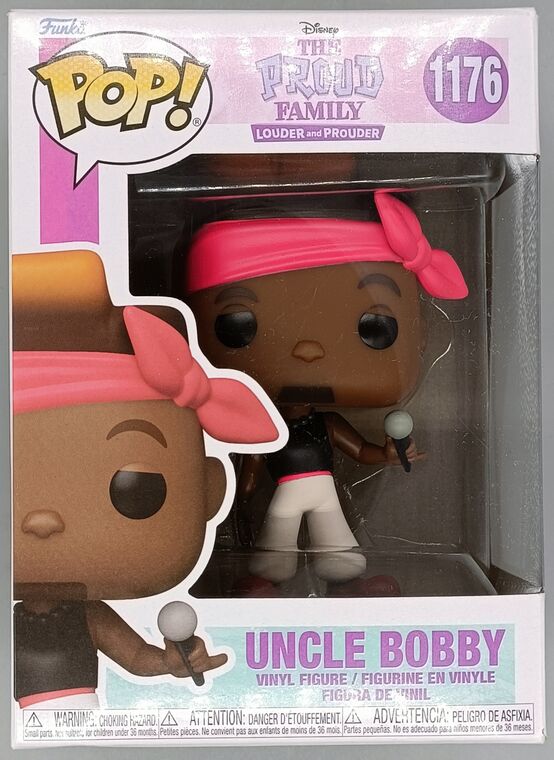 #1176 Uncle Bobby - Disney The Proud Family - BOX DAMAGE