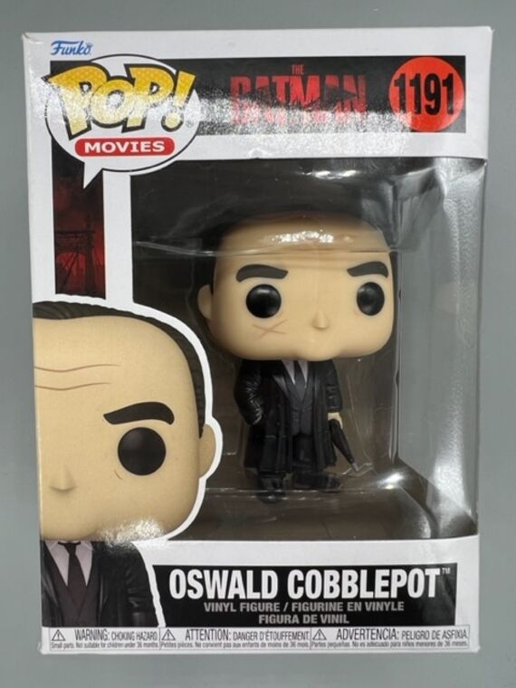 #1191 Oswald Cobblepot - DC The Batman - BOX DAMAGE