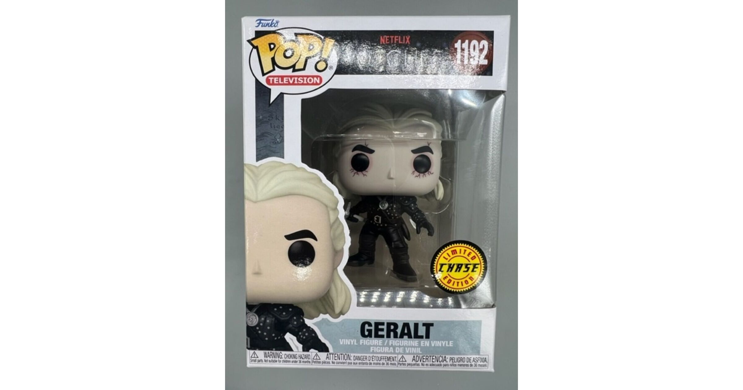 The Witcher Geralt CHASE #1192 Pop - FUNKO POPS - Jims Odd and