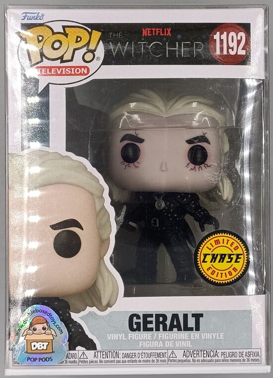 Funko Pop! TV - The Witcher - Geralt (Chase) (Damaged)