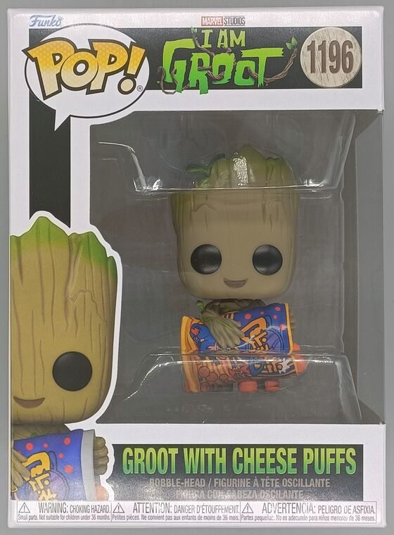 #1196 Groot with Cheese Puffs - Marvel I Am Groot