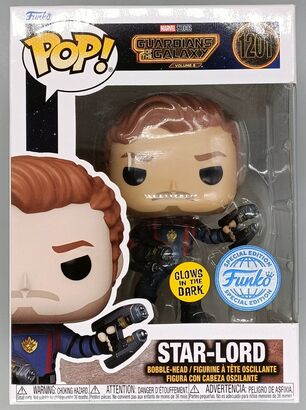 #1201 Star-Lord Glow Marvel Guardians of the Galaxy 3 DAMAGE