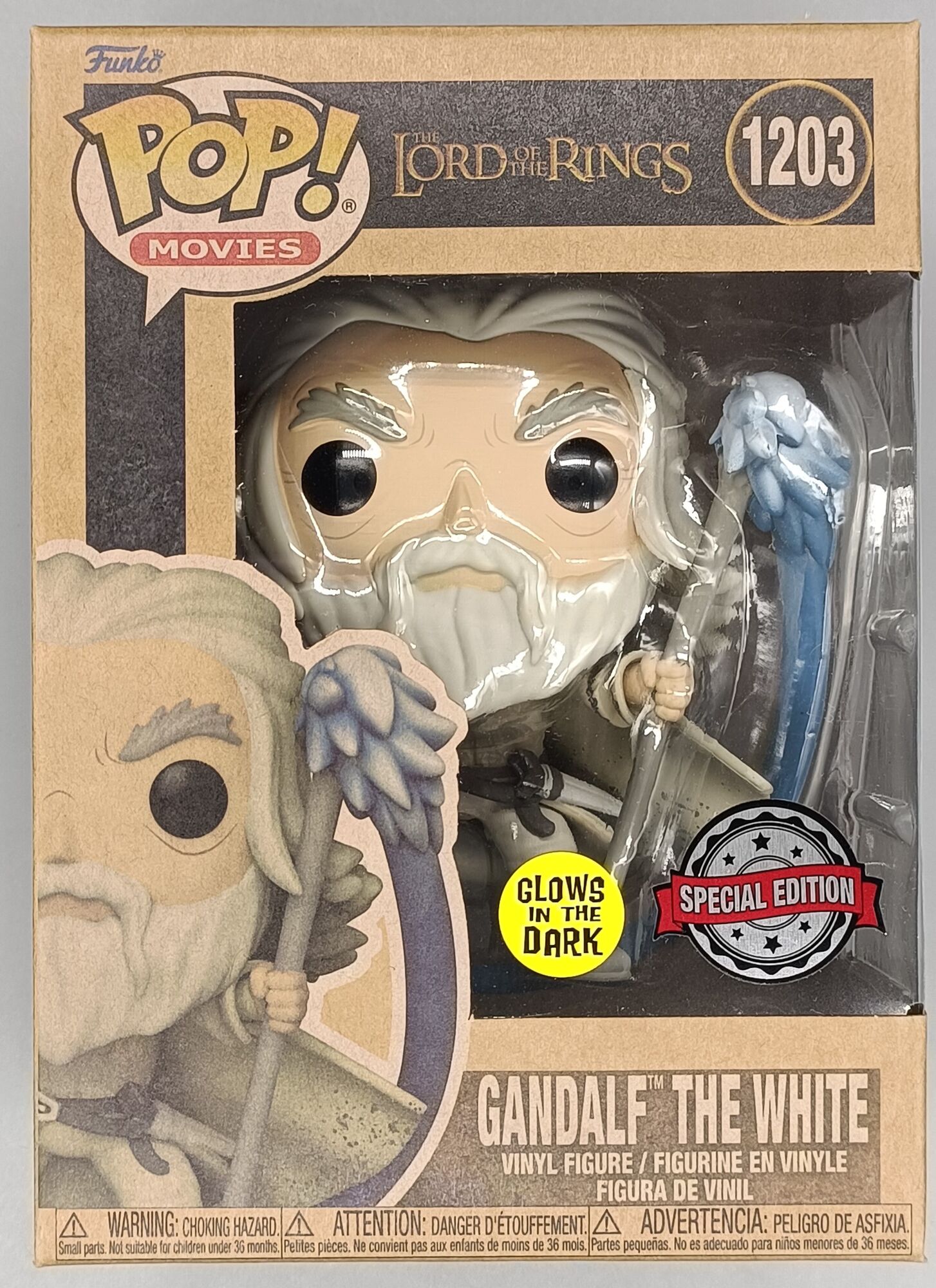 1203 Gandalf the White (Earth Day) Lord of the Rings Funko Pops