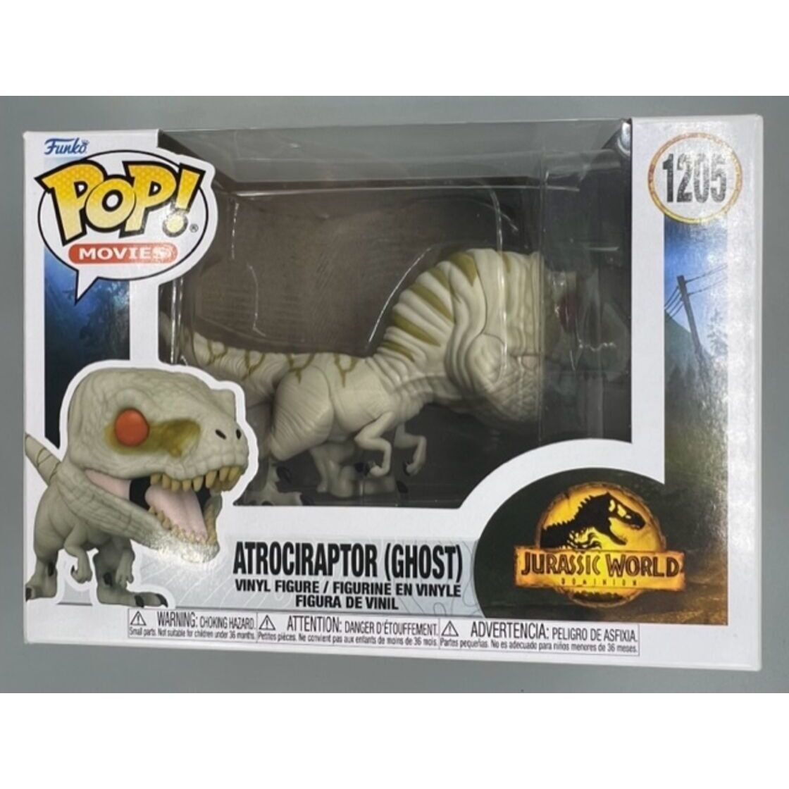 Funko Pop! Jurassic World: Dominion - Atrociraptor Ghost #1205