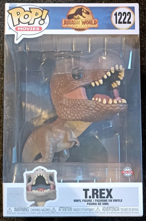 #1222 T.Rex - 10 Inch - Jurassic World Dominion