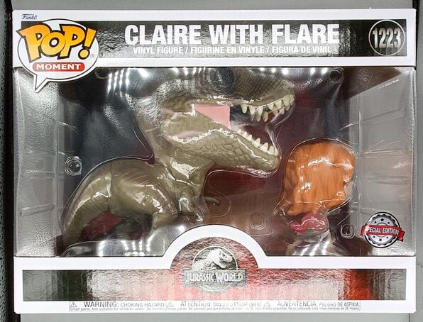 #1223 Claire with Flare Movie Moment - Jurassic Park