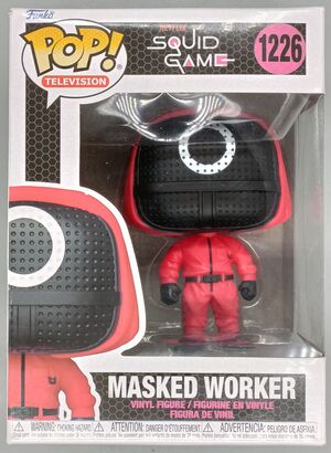 #1226 Masked Worker - Squid Game - BOX DAMAGE