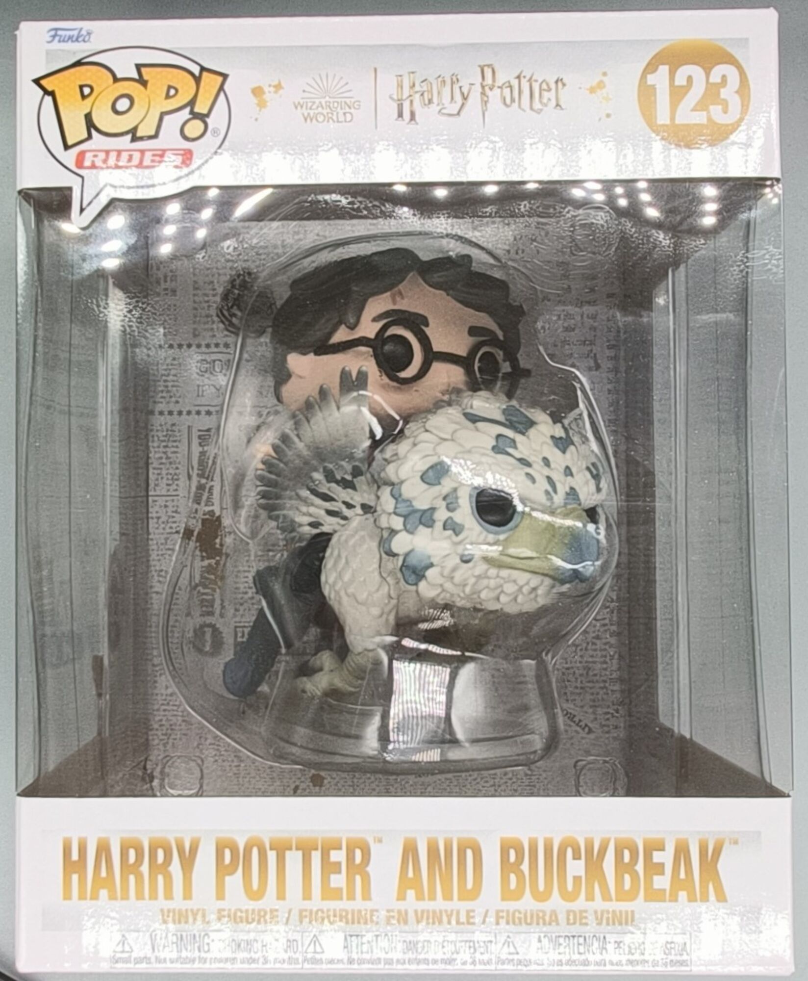 #123 Harry Potter and Buckbeak - Deluxe - Harry Potter – Funko Pops