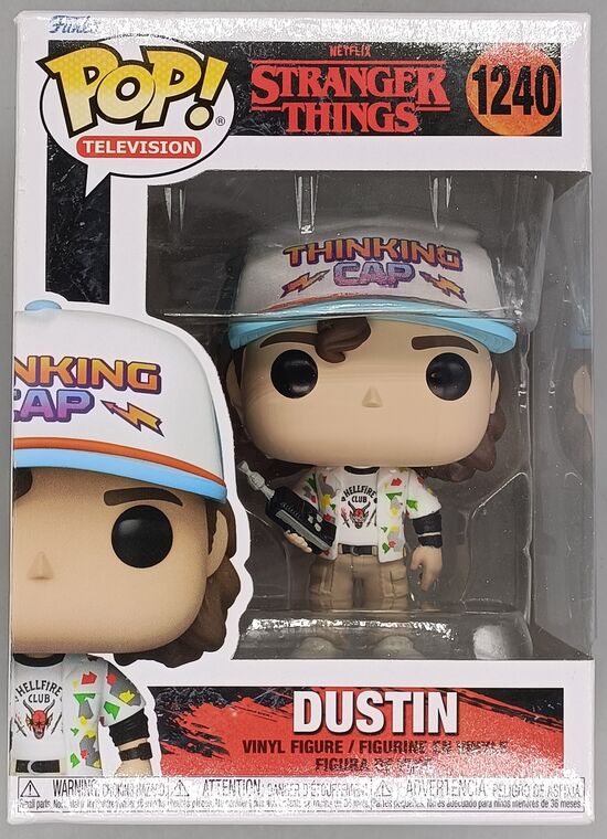 #1240 Dustin - Stranger Things - BOX DAMAGE