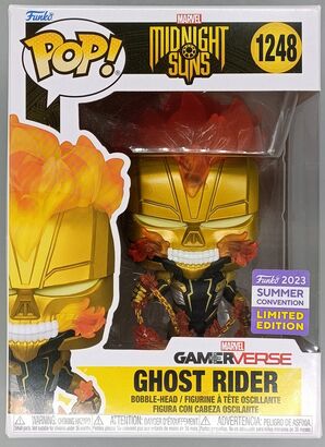 #1248 Ghost Rider Marvel Midnight Suns - 2023 Con BOX DAMAGE