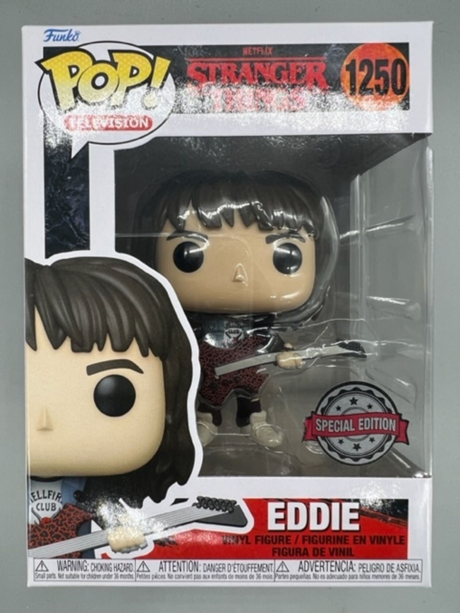 #1250 Eddie - Stranger Things – Funko Pops