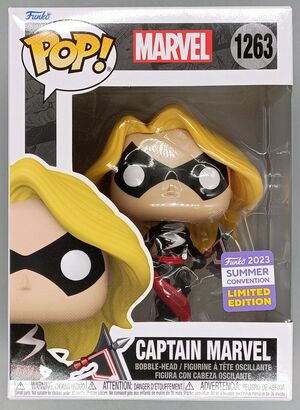 #1263 Captain Marvel (w/ Axe) Marvel - 2023 Con