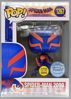 #1267 Spider-Man 2099 Glow Marvel Spider-verse DAMAGE