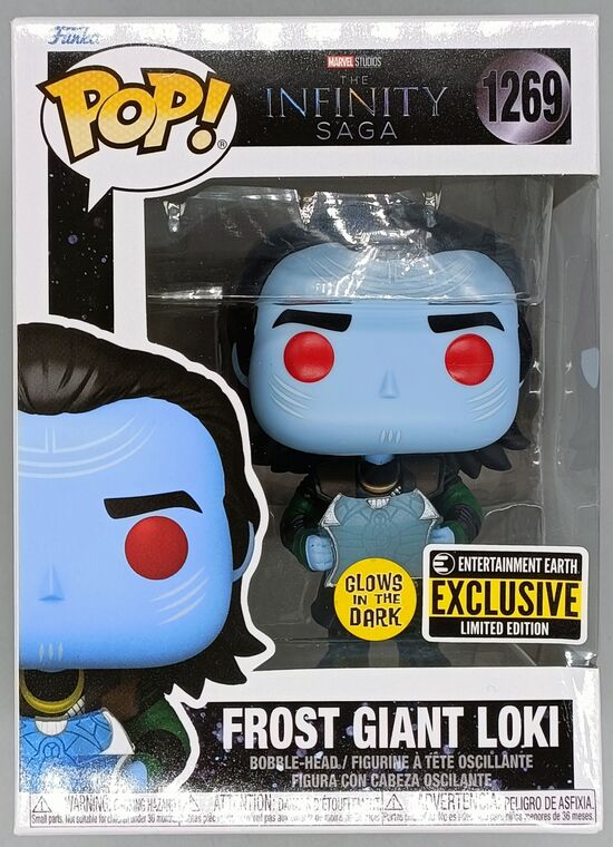 #1269 Frost Giant Loki Glow Marvel Infinity Saga BOX DAMAGE