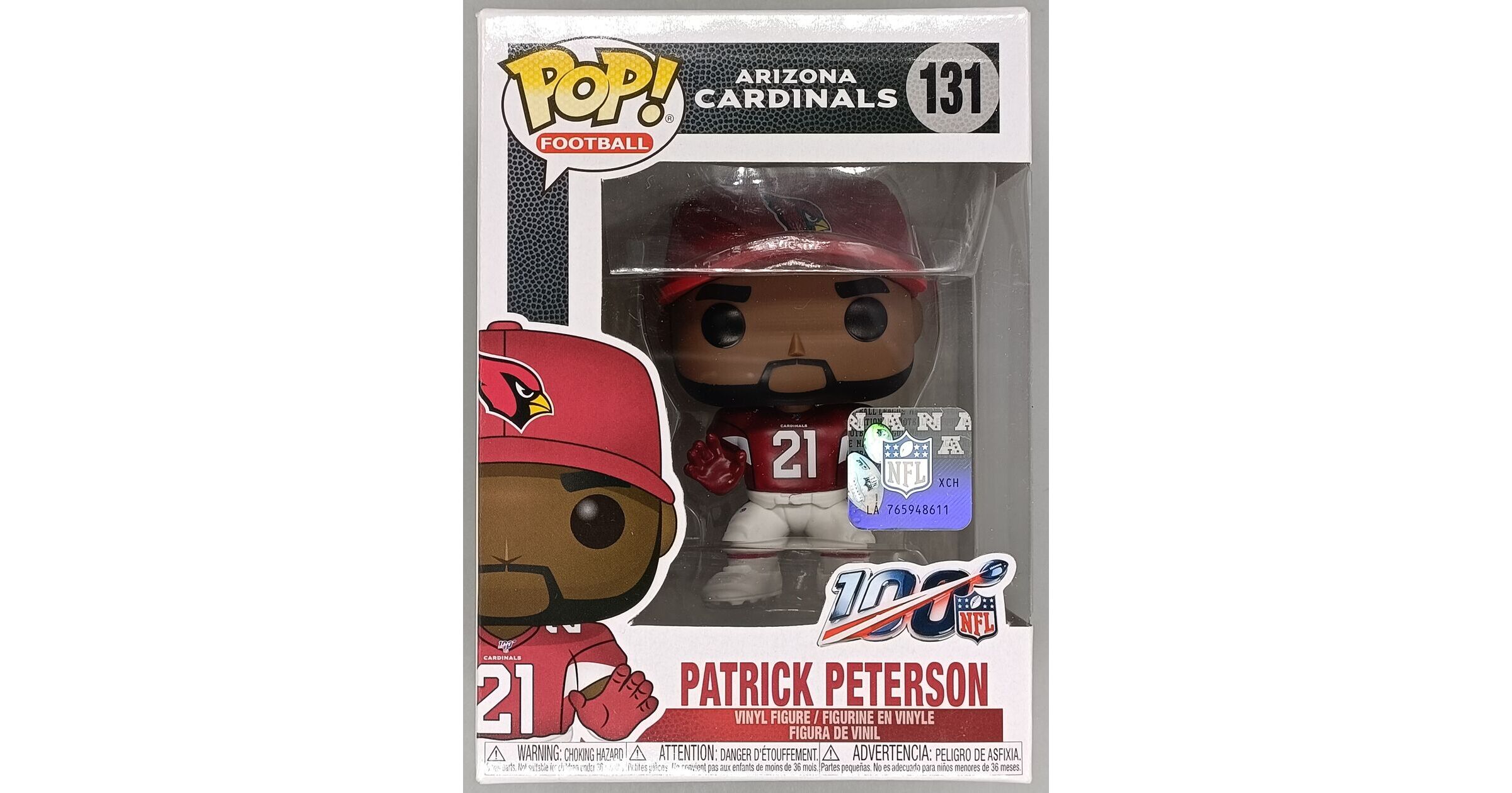 Funko NFL Arizona Cardinals POP! Football Patrick Peterson Vinyl Figure #131