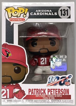 #131 Patrick Peterson - NFL Arizona Cardinals - BOX DAMAGE