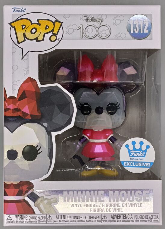 #1312 Minnie Mouse (Facet) Disney 100th