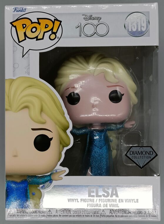 #1319 Elsa (Mid-Transformation) Diamond Disney 100 Frozen