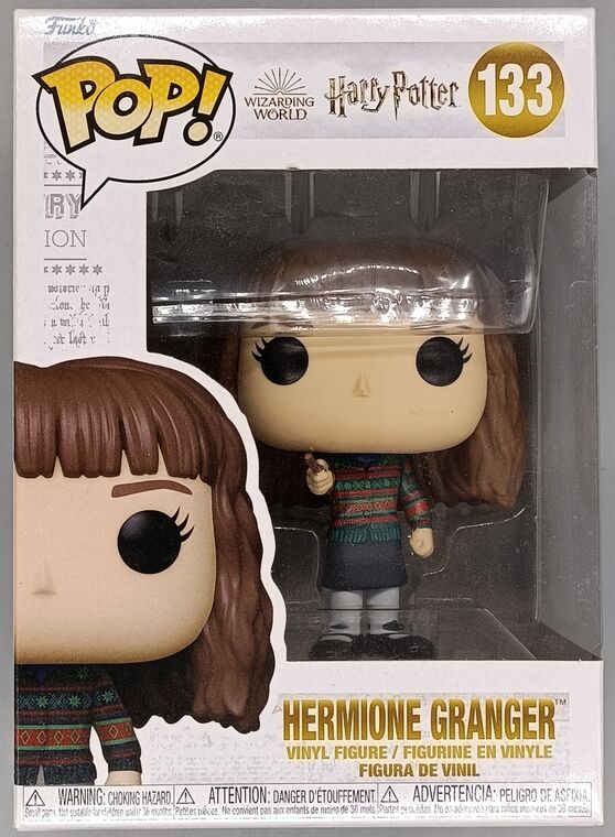 #133 Hermione Granger (w/ Wand) - Harry Potter BOX DAMAGED