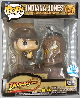 #1361 Indiana Jones (Lights & Sound) Deluxe Disney DAMAGE