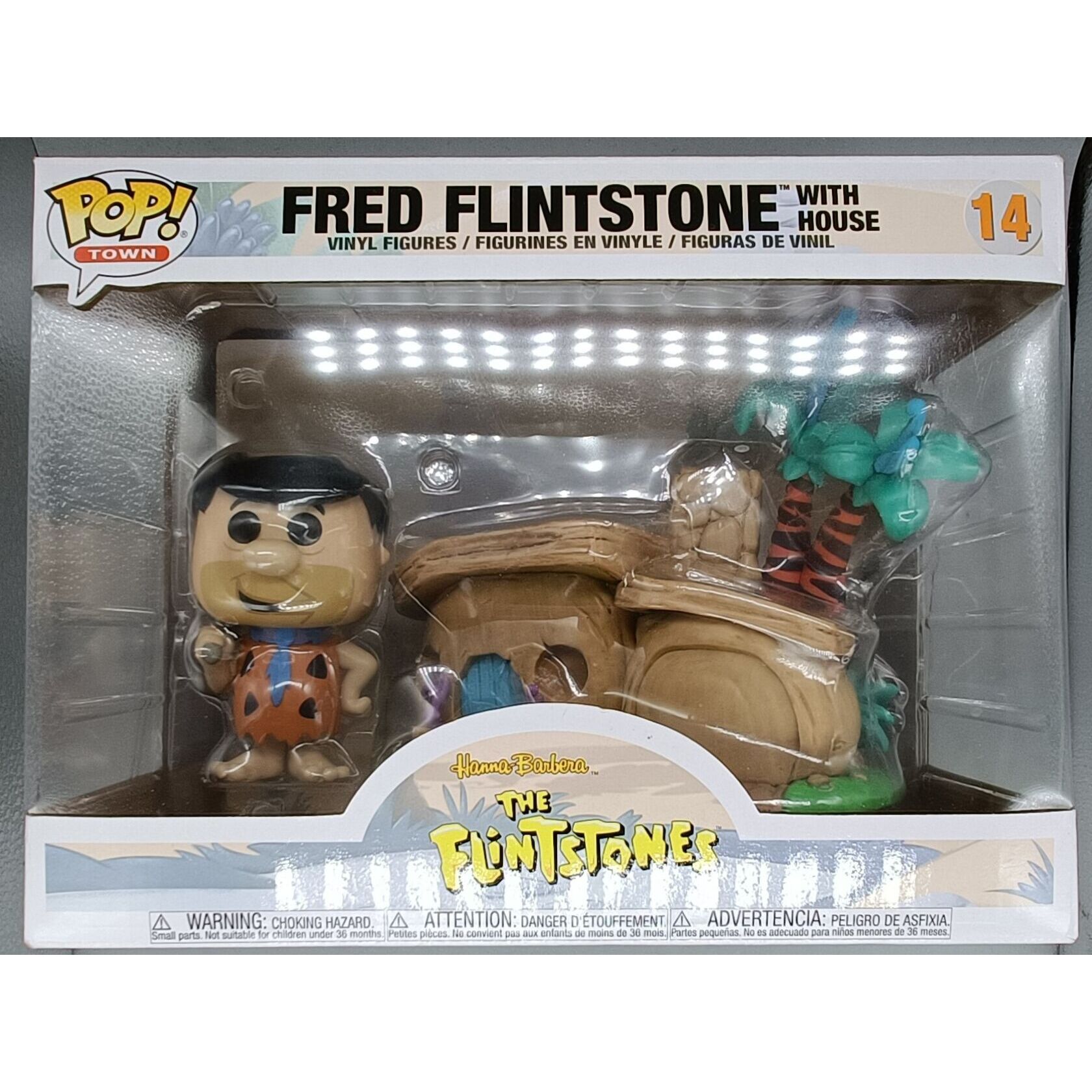 Funko Pop! Fred Flintstone Vinyl by I or The Flintstones Flinstones with  House