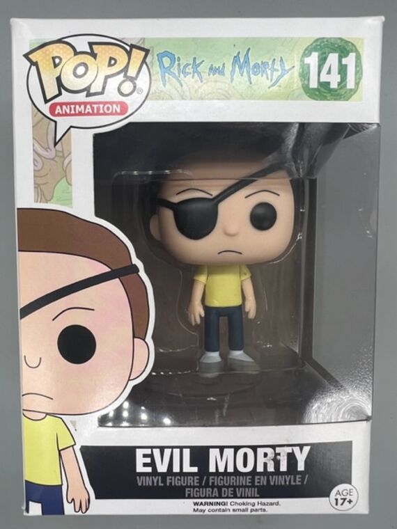 #141 Evil Morty - Rick and Morty - BOX DAMAGE