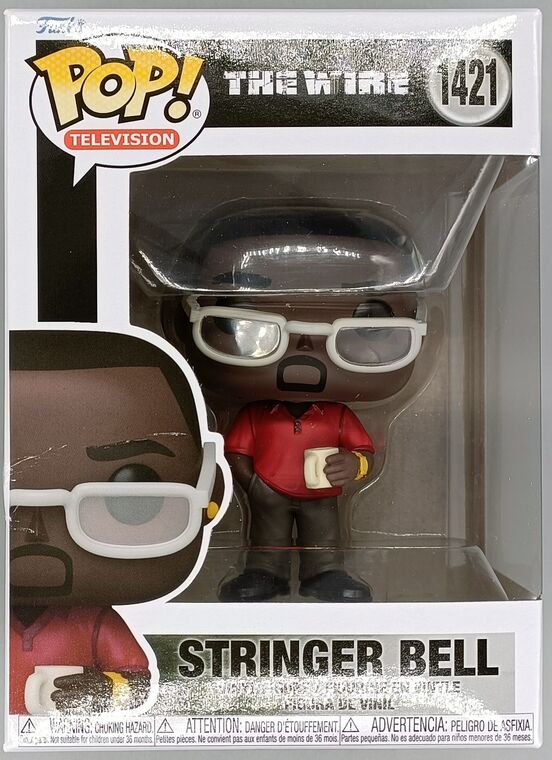 #1421 Stringer Bell - The Wire - BOX DAMAGE