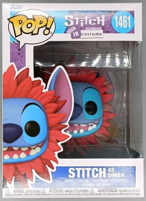 #1461 Stitch (as Simba) Disney Lilo & Stitch - Lion King