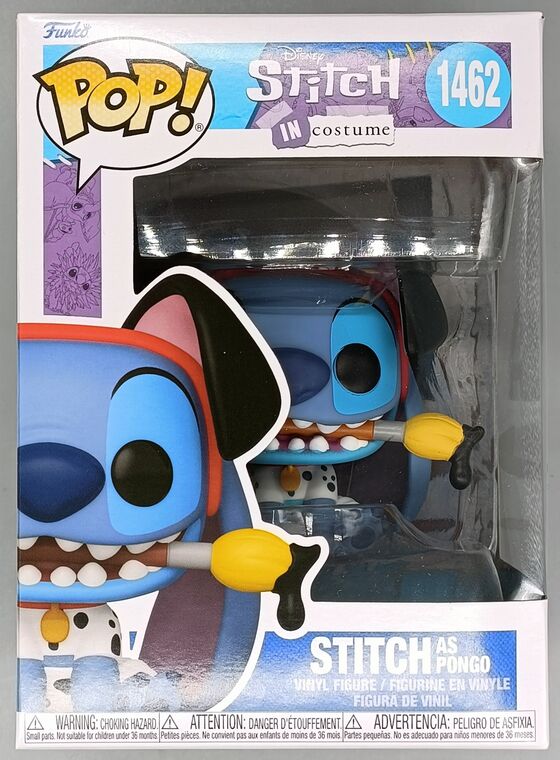 #1462 Stitch (as Pongo) Disney Lilo & Stitch 101 Dalmatians