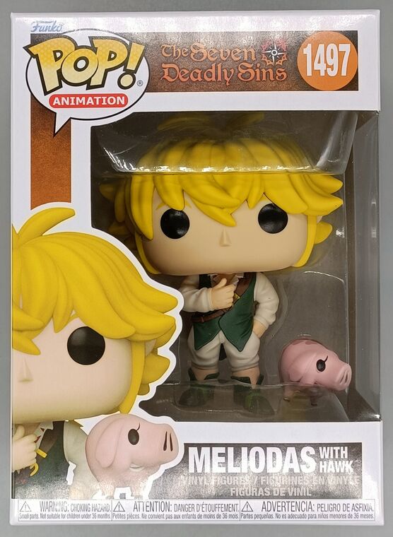 #1497 Meliodas w/Hawk - The Seven Deadly Sins