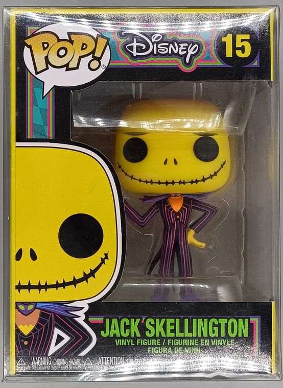 #15 Jack Skellington - Blacklight - Disney TNBC