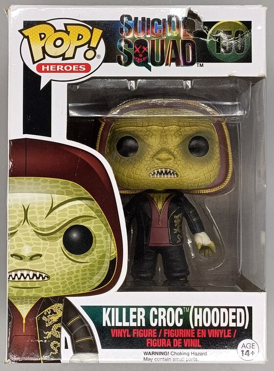 #150 Killer Croc (Hooded) - DC Suicide Squad - BOX DAMAGED