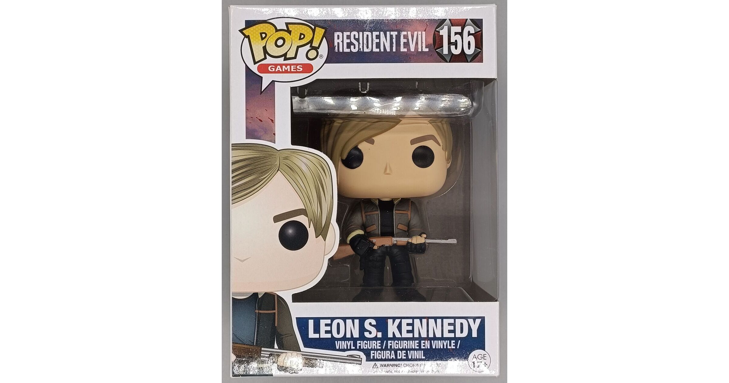 Funko Pop! Games Resident Evil Leon S. Kennedy Figure #156 - US