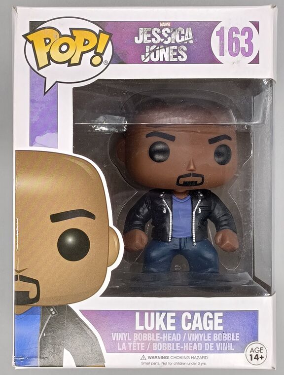 #163 Luke Cage - Marvel Jessica Jones - BOX DAMAGE