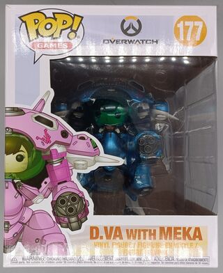 #177 D.Va with MEKA (Blueberry) 6 Inch - Overwatch