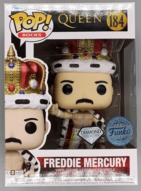 #184 Freddie Mercury (King) - Diamond