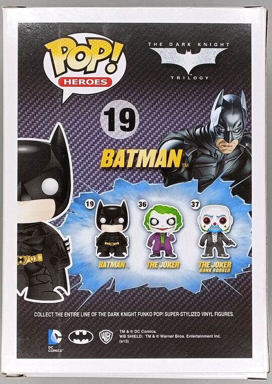 Funko pop batman dark knight best sale trilogy