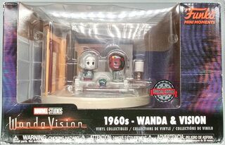 1960s Wanda & Vision Wandavision Marvel - Mini Moment DAMAGE