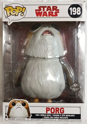 #198 Porg - 10 Inch - Star Wars - BOX DAMAGE