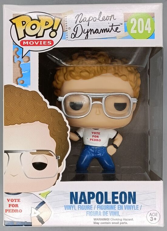 #204 Napoleon - Napoleon Dynamite - BOX DAMAGE