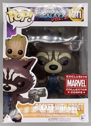 #211 Rocket with Groot Marvel MCC Guardians of the Ga DAMAGE