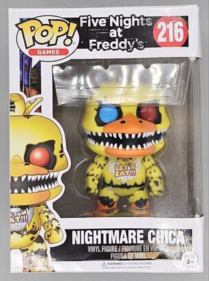 #216 Nightmare Chica - Five Nights at Freddys BOX DAMAGE