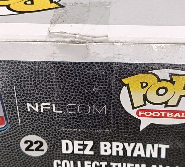 Dez Bryant NFL Funko Pop #22 Dallas Cowboys Slight Box Damage