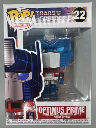 #22 Optimus Prime - Transformers - BOX DAMAGE