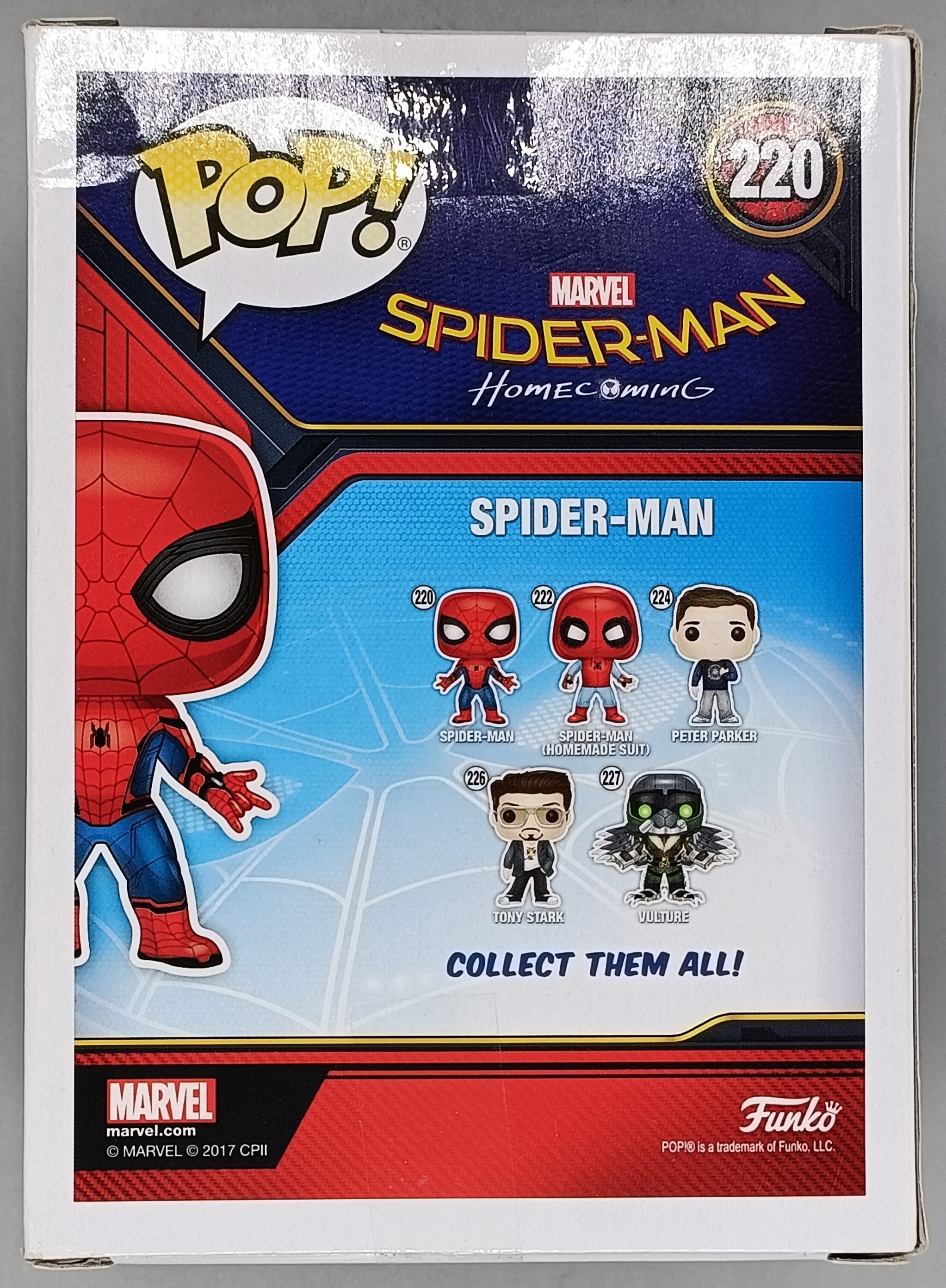 Marvel Funko Pop - Spider-Man - Spider-Man: Homecoming - No. 220