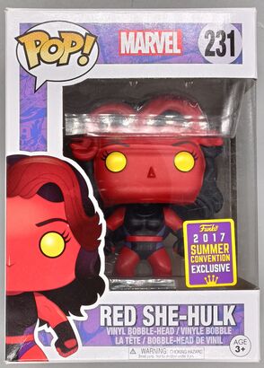 #231 Red She-Hulk - Marvel - 2017 Con